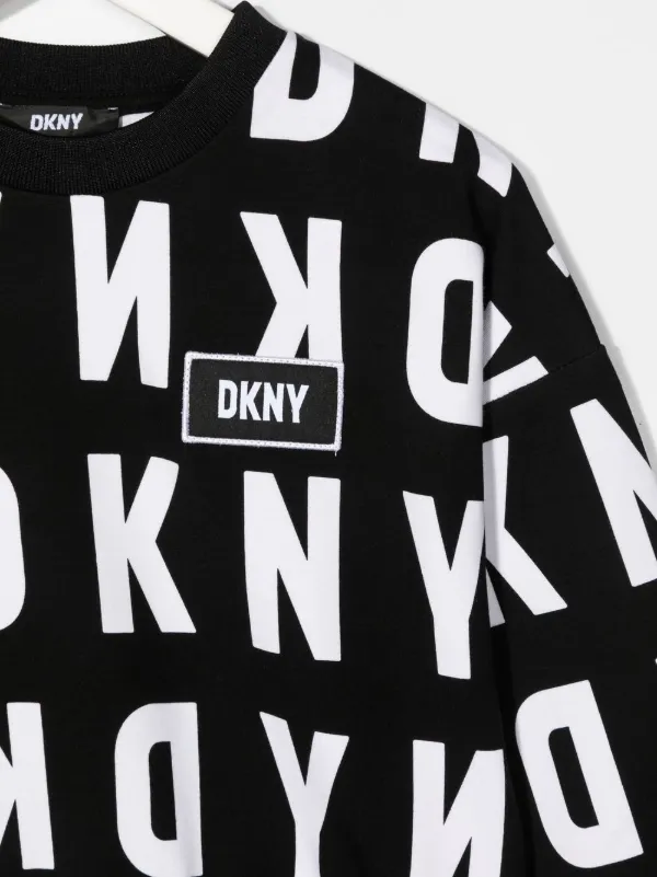 Dkny Kids all-over Logo Sweatshirt - Farfetch