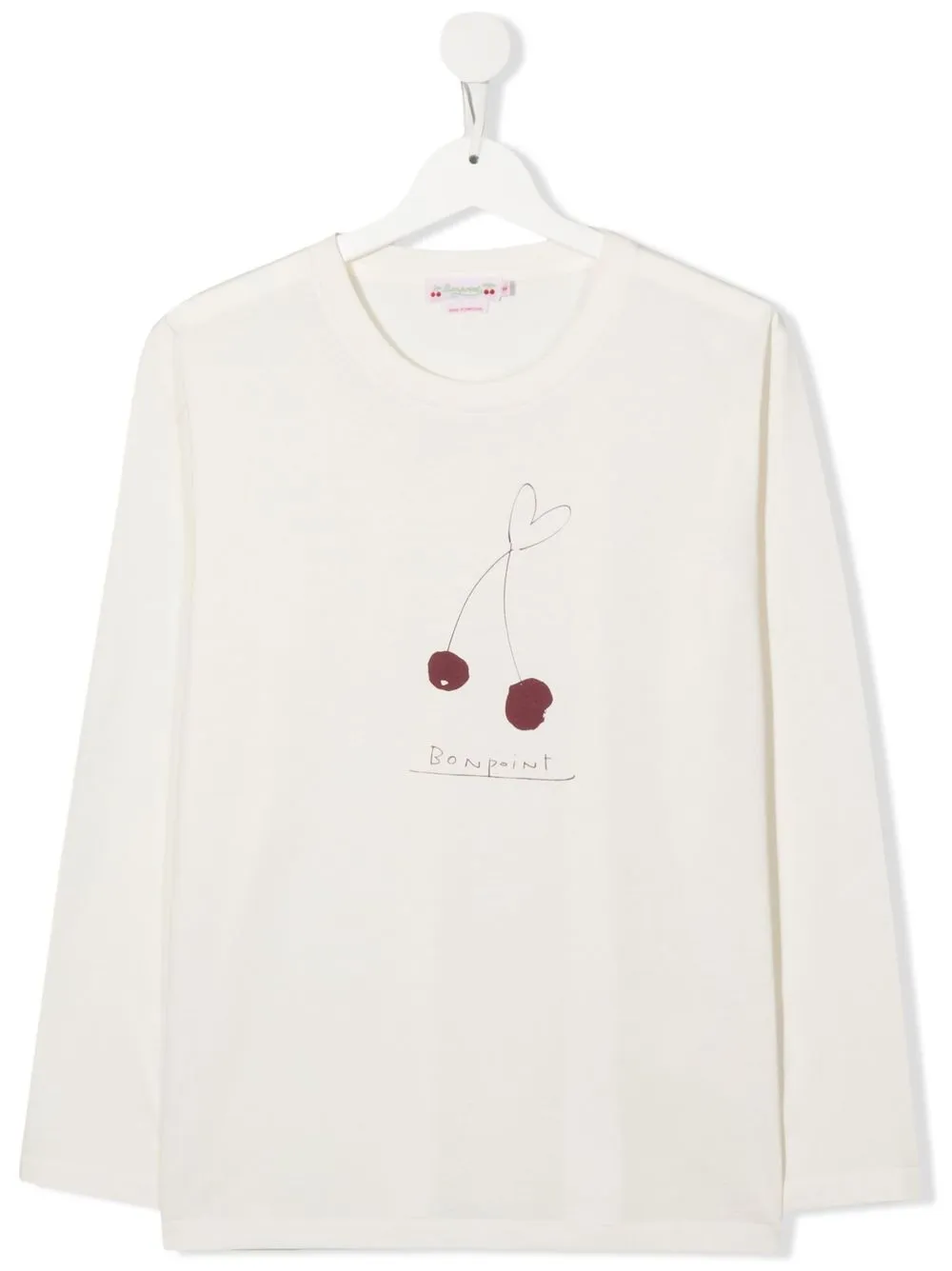 

Bonpoint cherry-print long-sleeve T-shirt - Neutrals