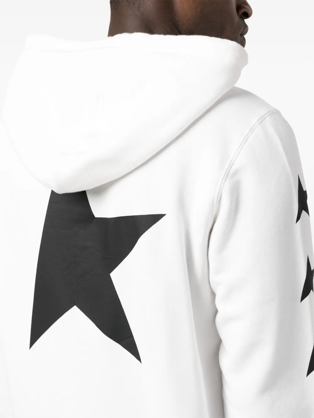 star-print pullover Hoodie