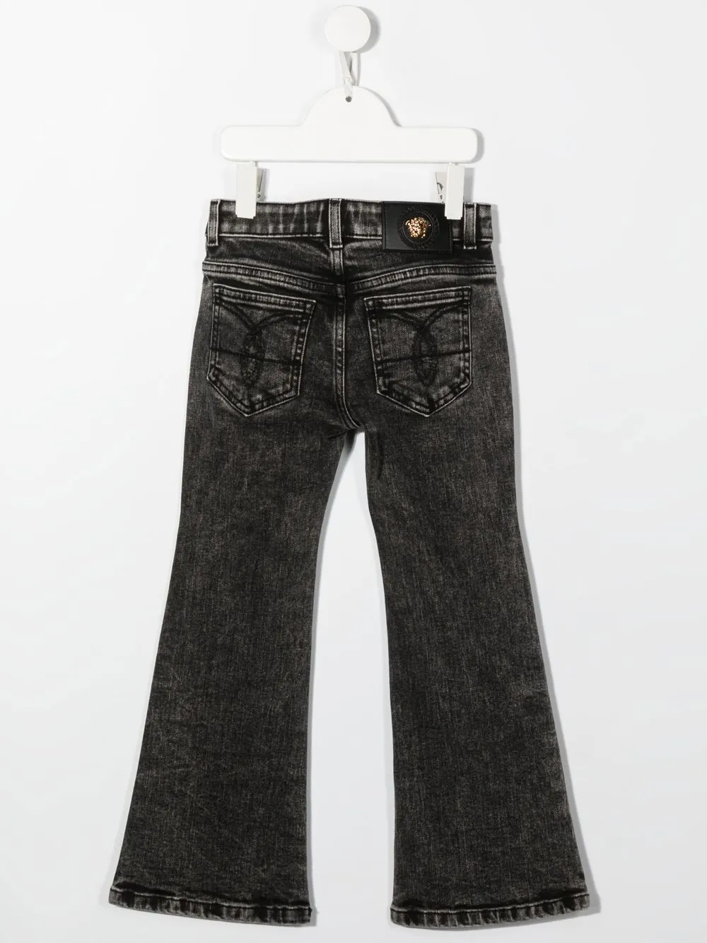 Versace Kids Flared jeans - Zwart