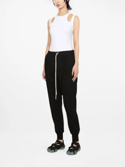 drawstring track pants