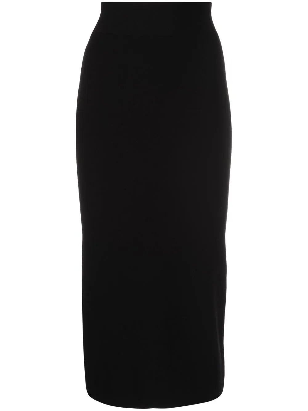 

P.A.R.O.S.H. high-waisted midi skirt - Black