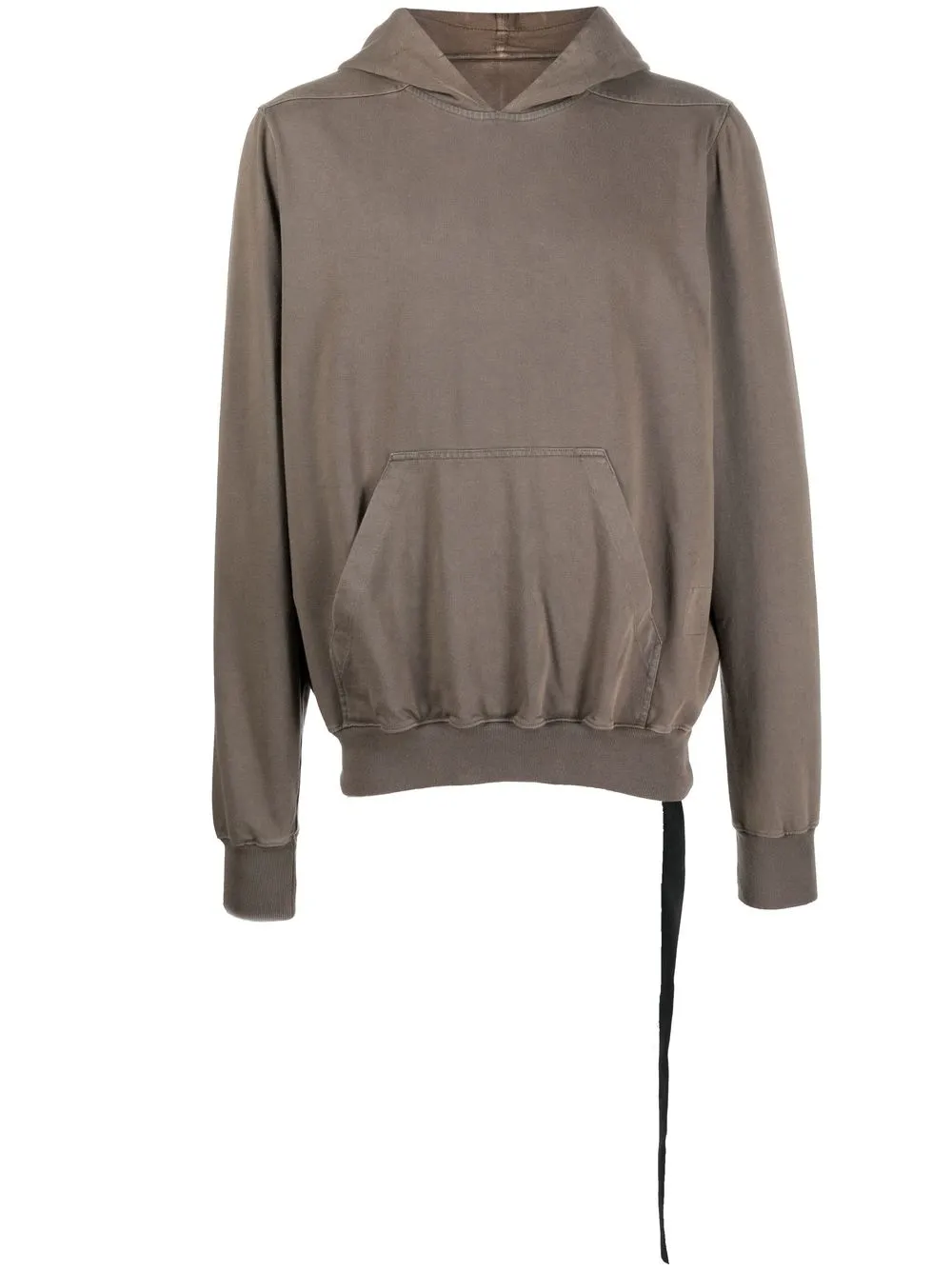 

Rick Owens DRKSHDW drawstring-fastening detail hoodie - Brown