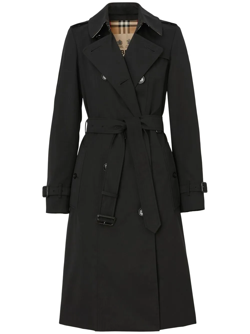 Burberry Chelsea Heritage trench coat – Black