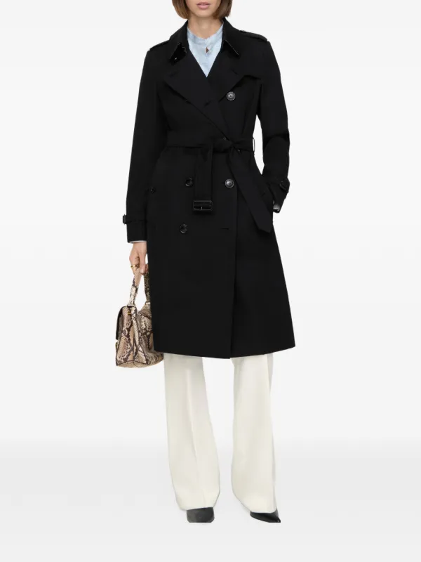 Burberry チェルシー ヘリテージ トレンチコート | ブラック | FARFETCH JP