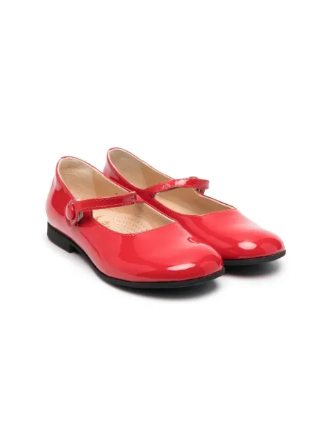 Gallucci Kids buckled ballerina pumps