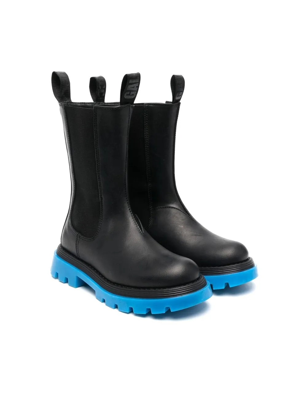 

Gallucci Kids botas Chelsea con suela dentada - Negro