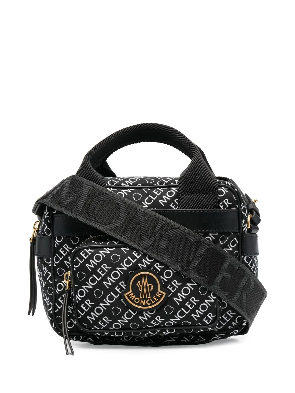 

Moncler all-over logo-print tote bag - Black