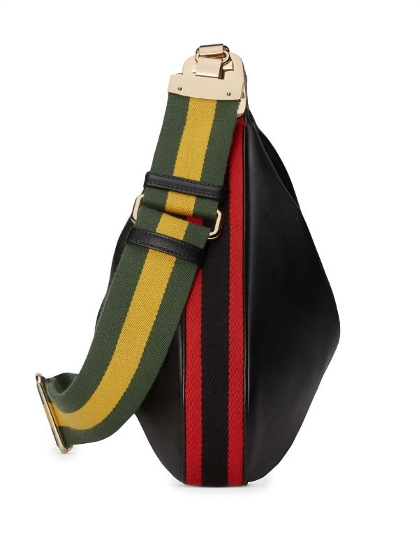 Gucci bag red 2025 and green strap