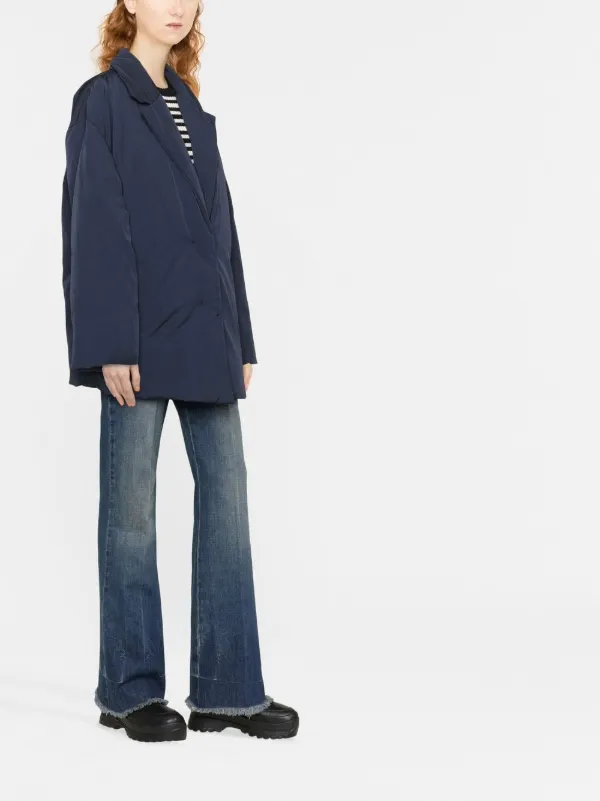 【関税&送料込】Stella Mccartney Single-Breasted Jacket In J Stella McCartney single-breasted Jacket | Blue | FARFETCH