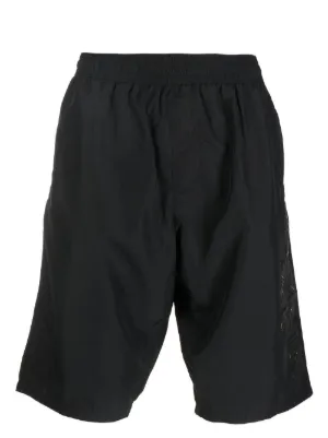 Givenchy logo-embroidered Swim Shorts | Black | FARFETCH