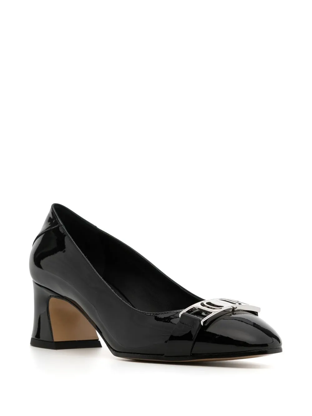 Ferragamo Rei 55 Gancini plaque pumps | Heeled Pumps | Image 2