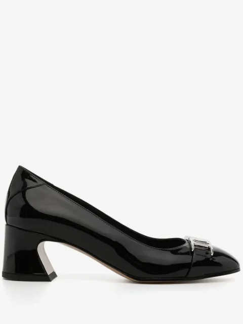 Rei 55 Gancini plaque pumps
