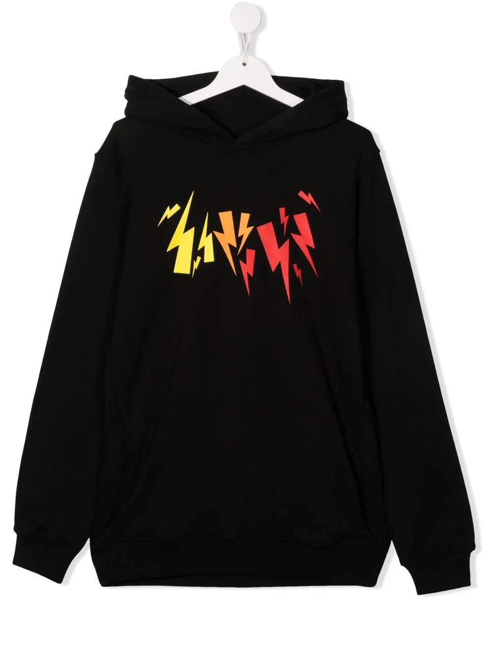 

Neil Barrett Kids hoodie Big Lightning - Negro