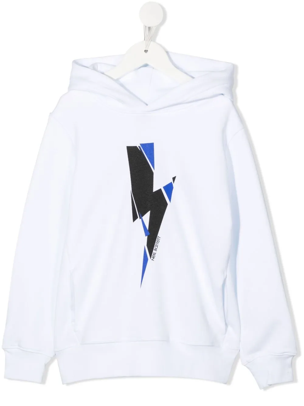 

Neil Barrett Kids hoodie Big Lightning - Blanco