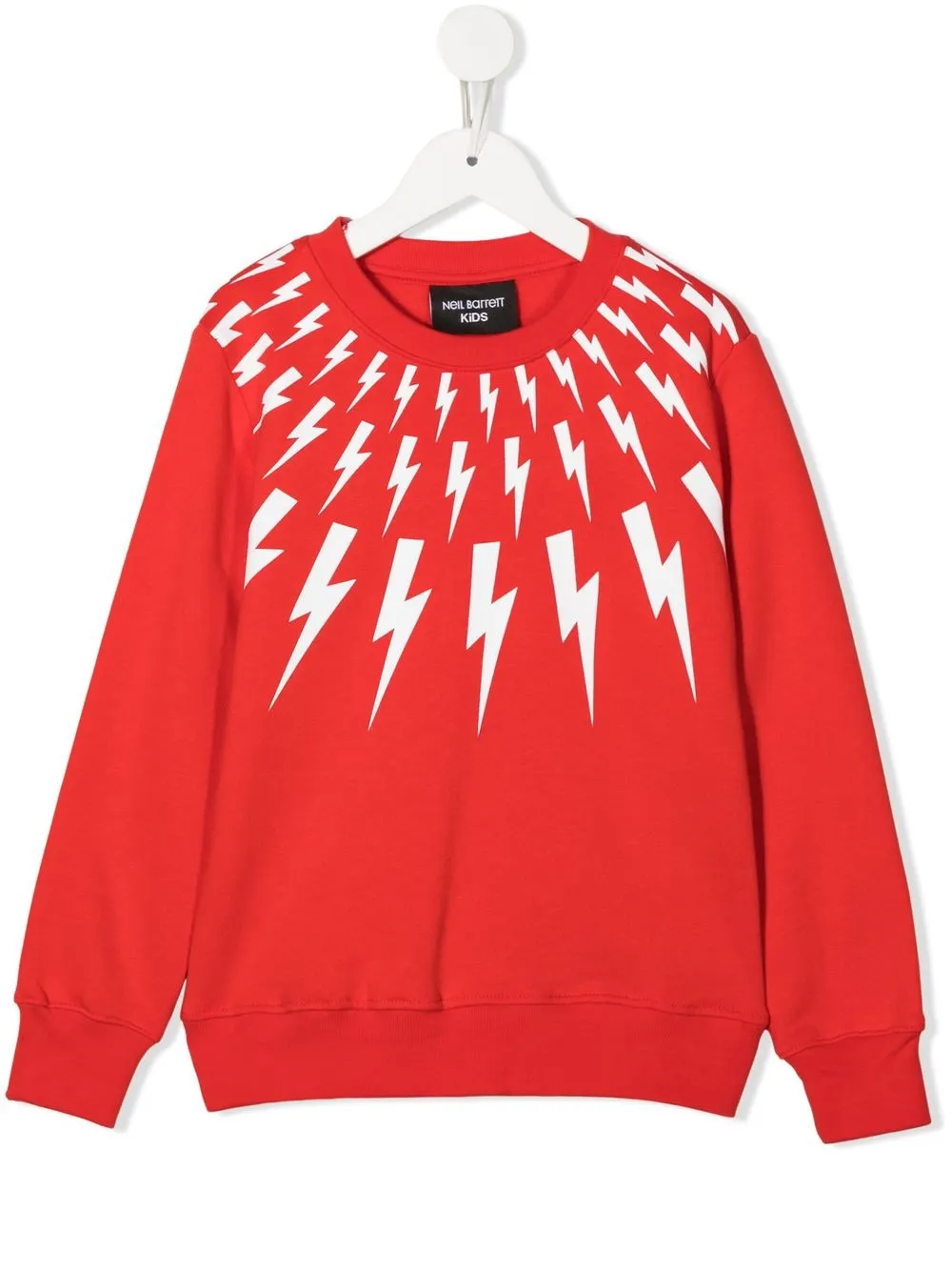 

Neil Barrett Kids sudadera Lightning - Rojo
