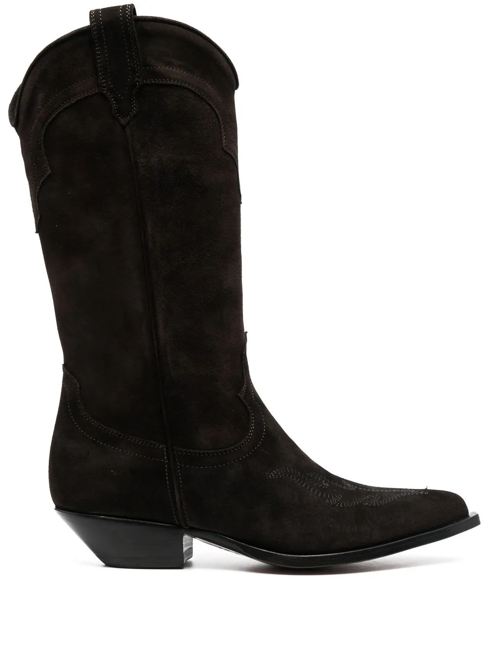 

Sonora cowboy-style ankle boots - Brown