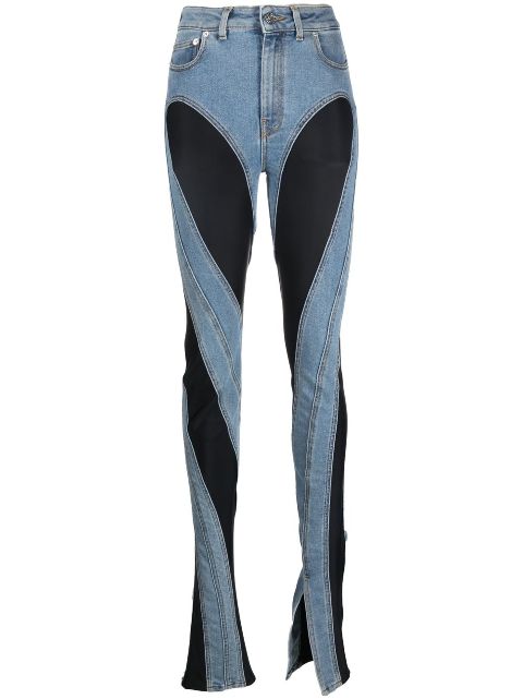 mugler skinny jeans