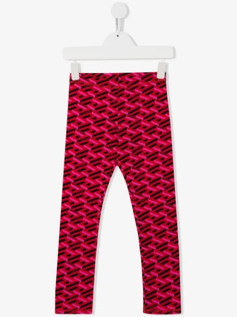 Versace Kids leggins La Greca