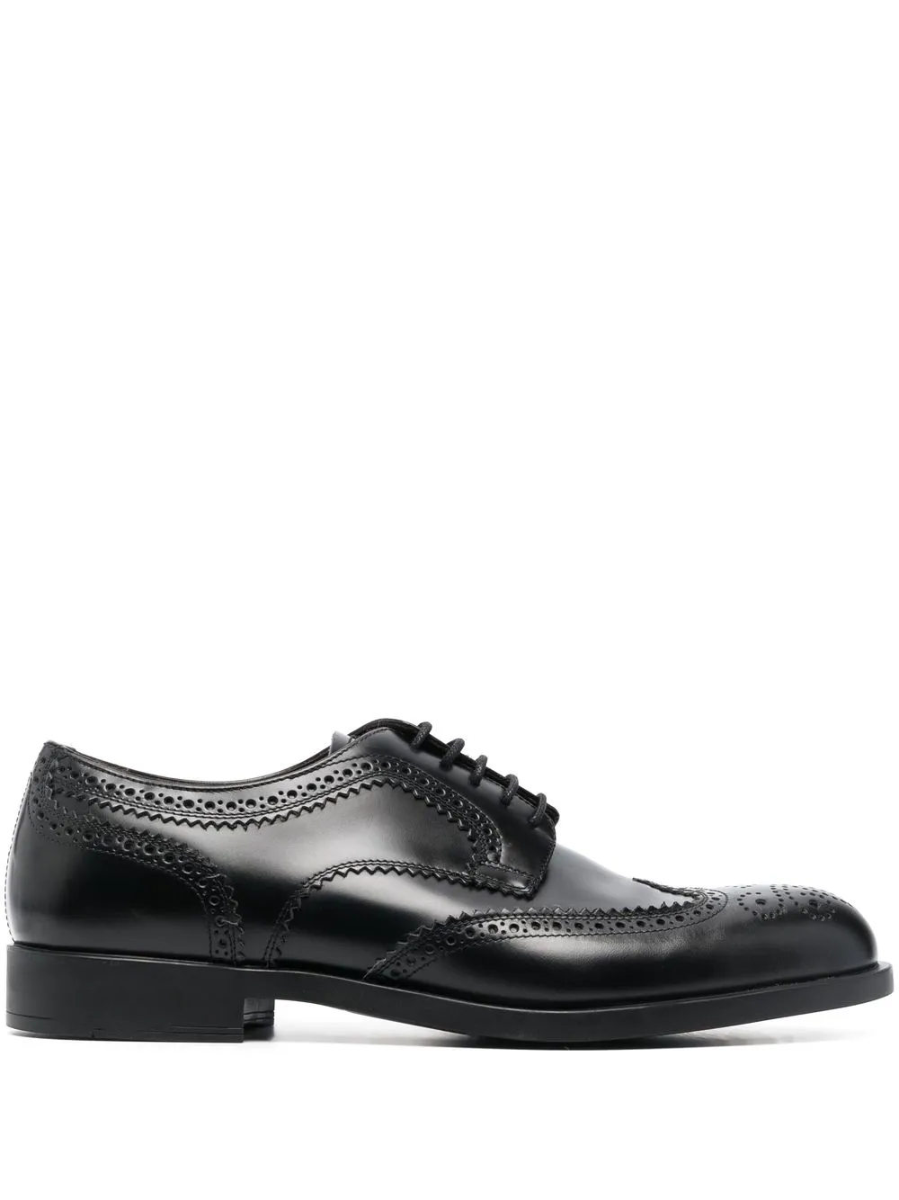 polished leather brogues