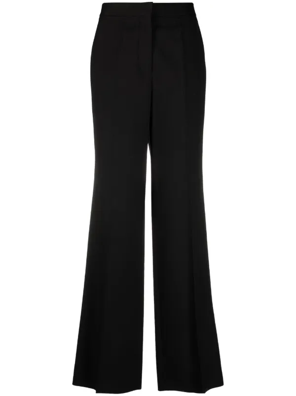 【送料&関税込】Stella McCartney Flared Trousers STELLA MCCARTNEY Cropped stretch-twill flared pants | NET-A