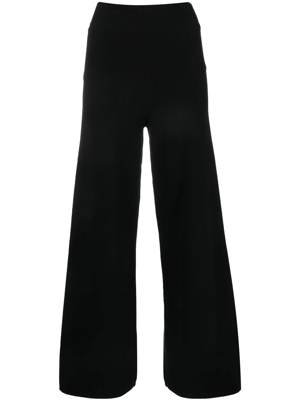 

P.A.R.O.S.H. Rally wide-leg jersey trousers - Black