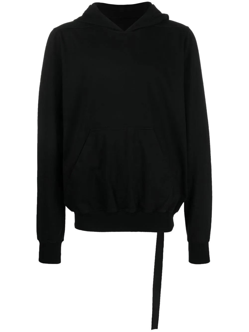 

Rick Owens DRKSHDW hoodie con cordones - Negro