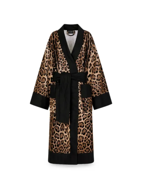 Dolce & Gabbana bata con estampado de leopardo