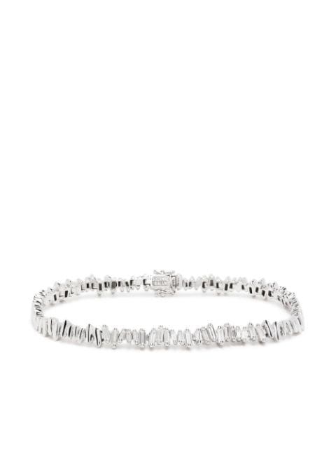 Suzanne Kalan 18kt white gold diamond bracelet