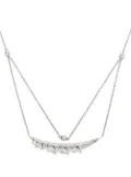 Stephen Webster 18kt white gold Magnipheasant multi-chain diamond necklace - Silver