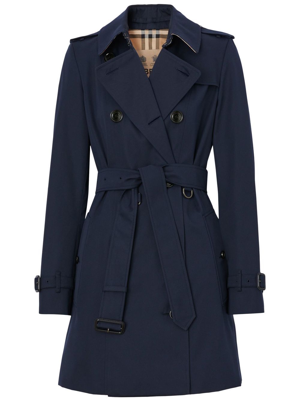 Image 1 of Burberry The Short Chelsea Heritage belted trench coat