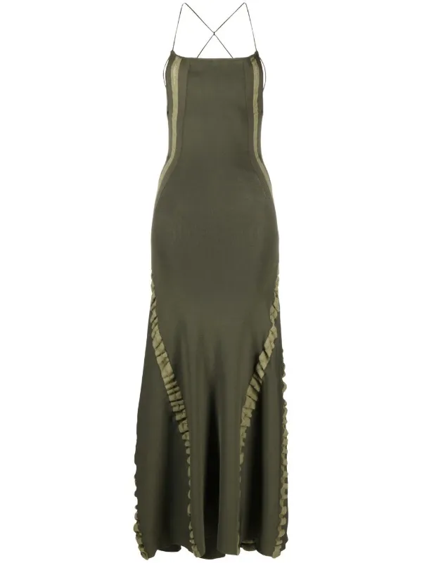 jacquemus ruched dress Jacquemus Spaghetti Strap Dress