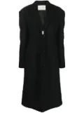 1017 ALYX 9SM bouclé-effect hardware-detail coat - Black