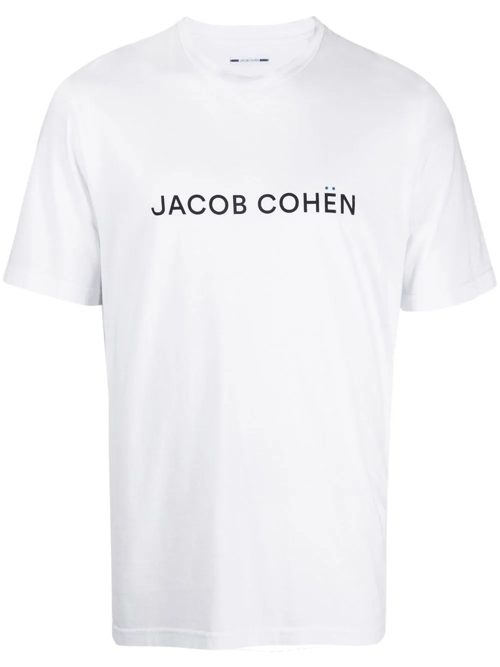 

Jacob Cohen playera con logo estampado - Blanco