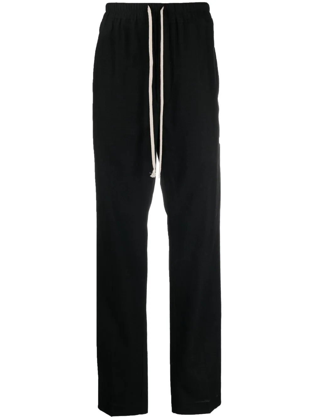 

Rick Owens pantalones rectos con ribete en contraste - Negro