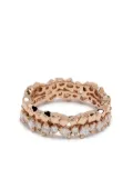 Suzanne Kalan 18kt rose gold diamond eternity band ring