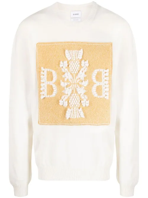 Pull en cachemire à broderies - Barrie - Modalova