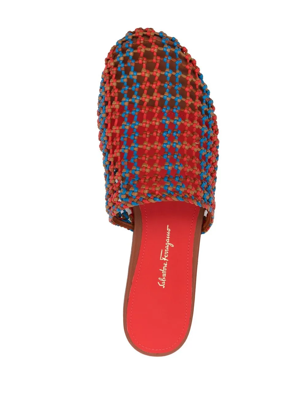 Ellas mesh flat sandals