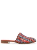 Ferragamo Ellas mesh flat sandals - Orange