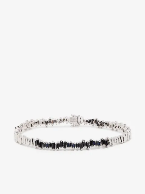 Suzanne Kalan 18kt white gold sapphire bracelet