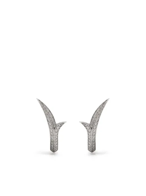 Stephen Webster 18kt white gold Thorn Stem diamond earring