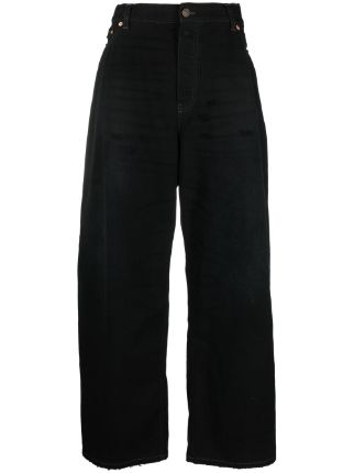 Balenciaga wide-leg Denim Jeans - Farfetch