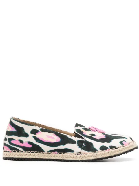 Roberto Cavalli alpargatas con estampado gráfico