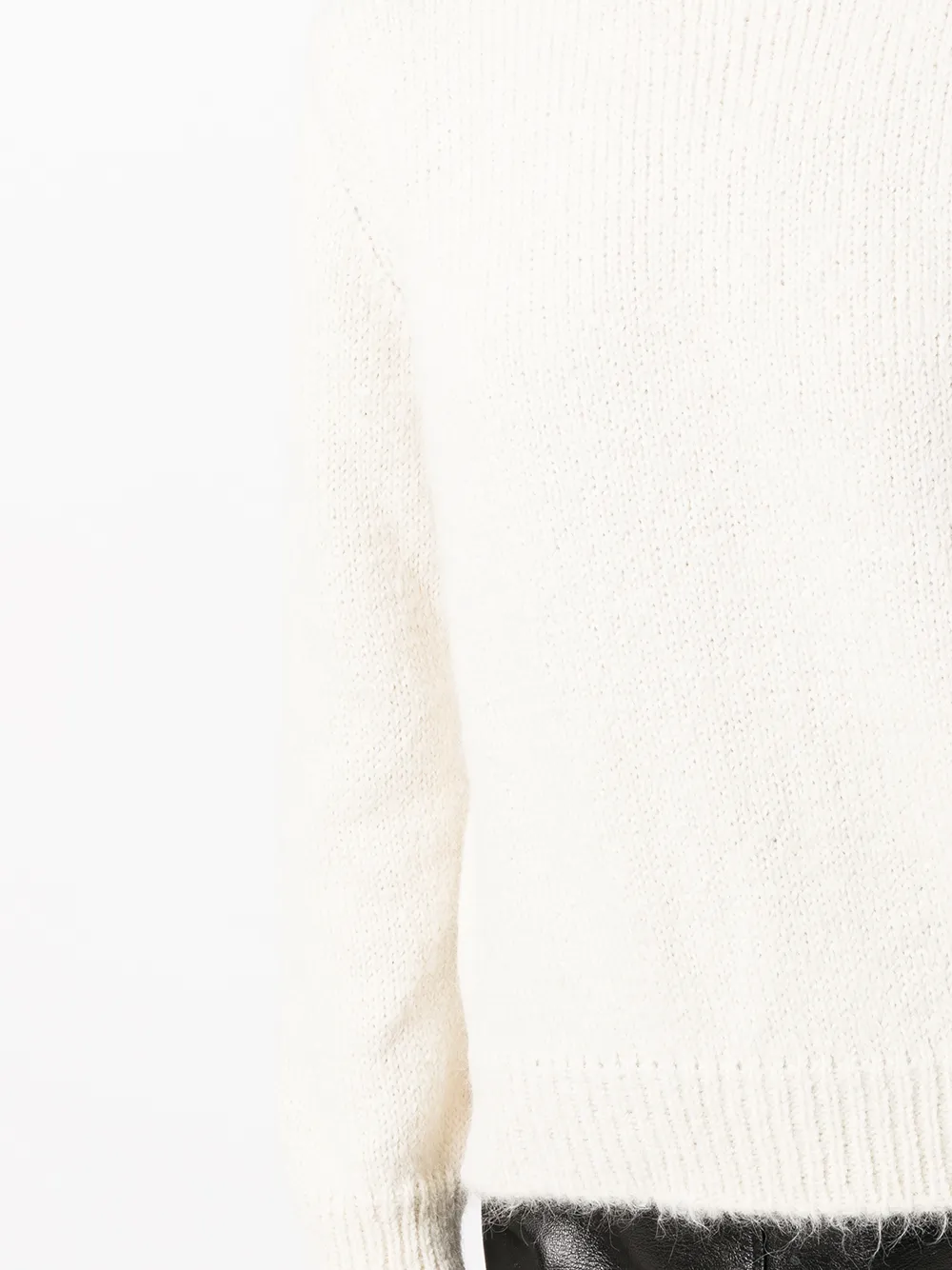 Jil Sander Trui met ronde hals Beige