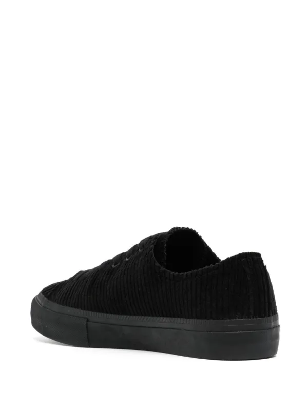 Yohji Yamamoto Velvet low-top Sneakers | Black | FARFETCH RO