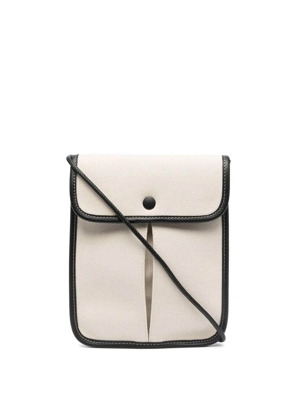 

Hereu foldover crossbody bag - Neutrals