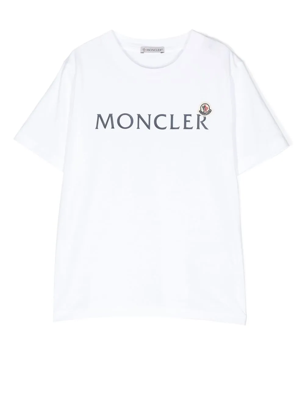 

Moncler Enfant logo-print short-sleeve T-shirt - White