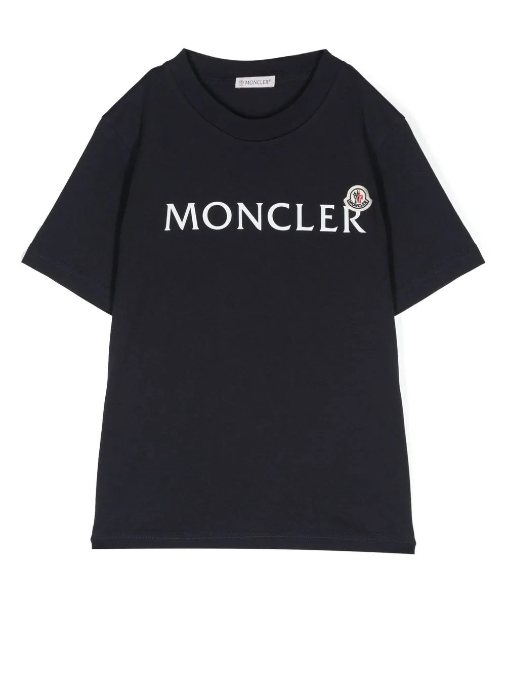 

Moncler Enfant logo-print short-sleeve T-shirt - Blue