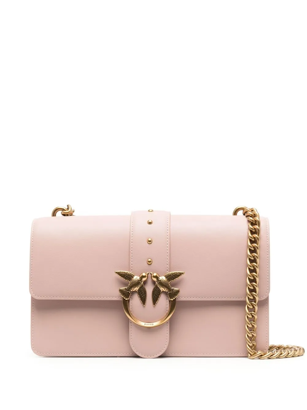 

PINKO bolsa crossbody Love - Rosado