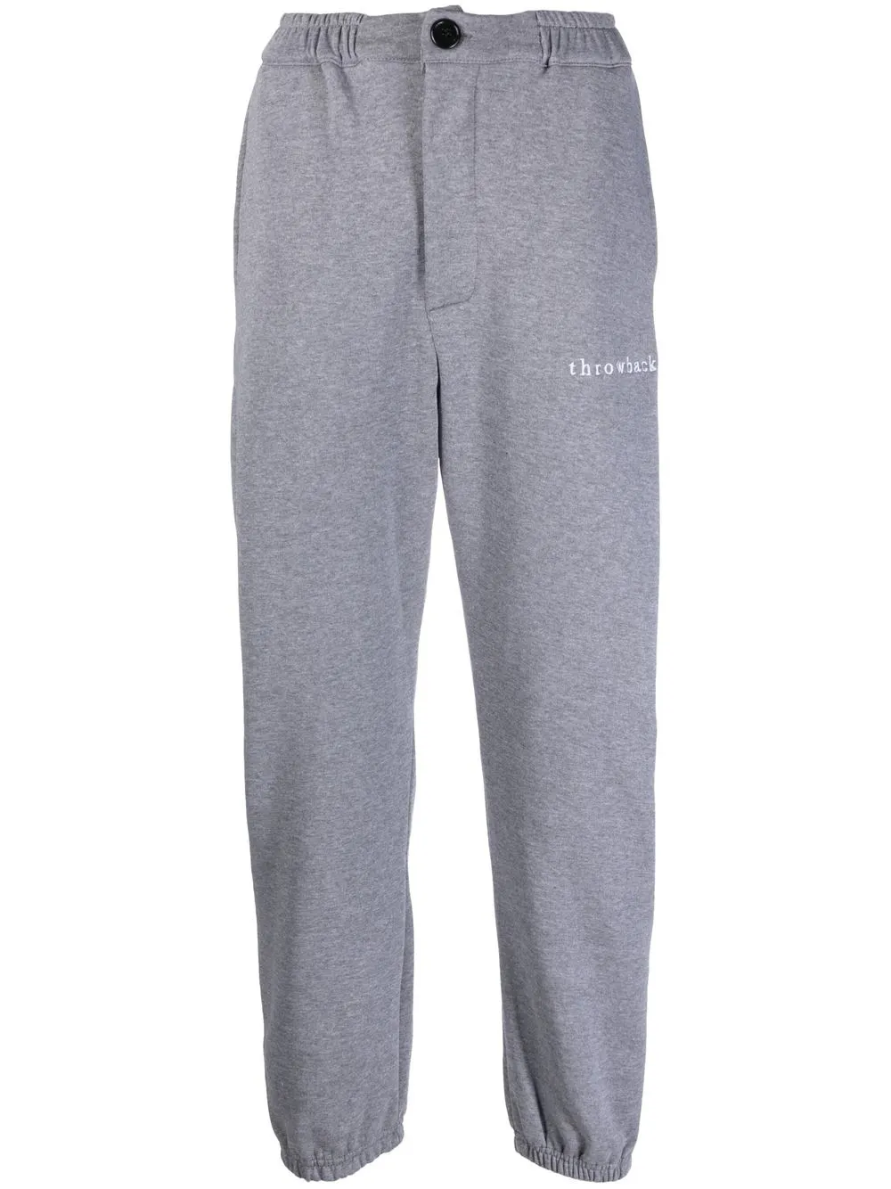 

Throwback. pants con logo estampado - Gris